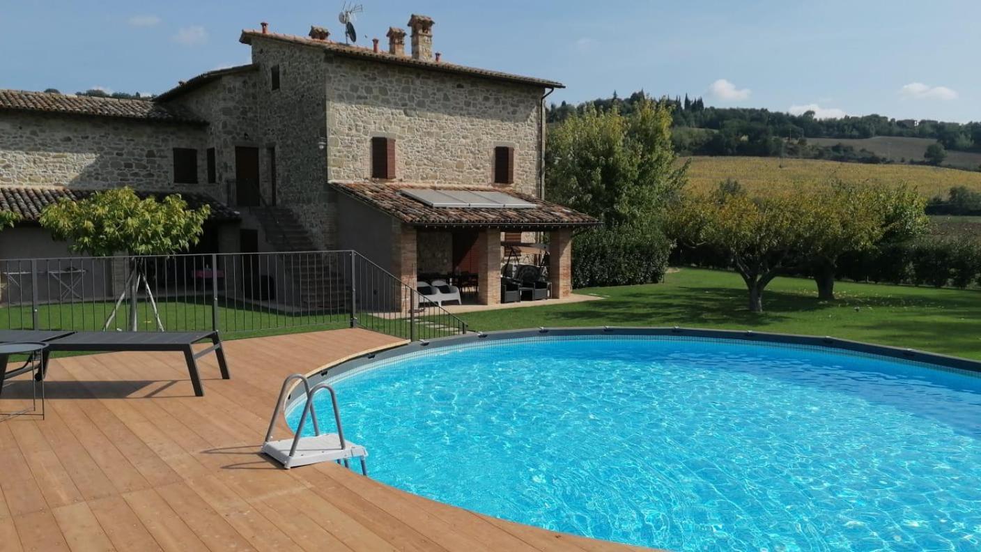 Agriturismo Villa Al Piano โตดี ภายนอก รูปภาพ